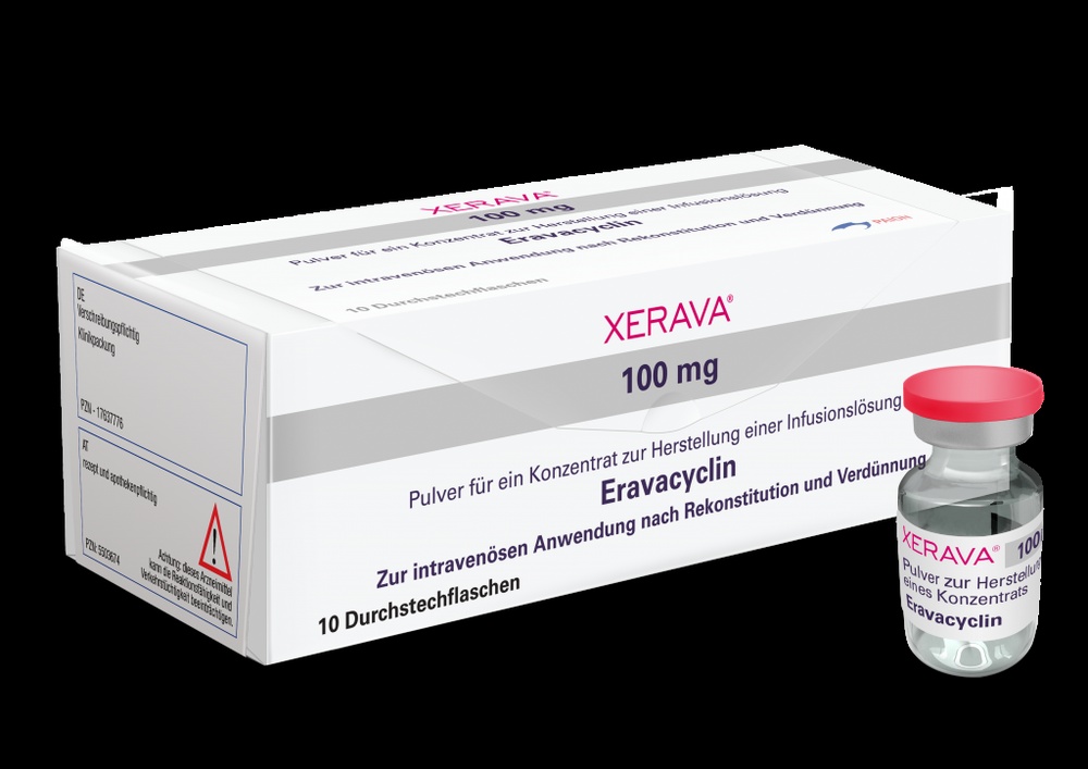 XERAVA 100 mg PÓ PARA CONCENTRADO PARA SOLUÇÃO PARA PERFUSÃO