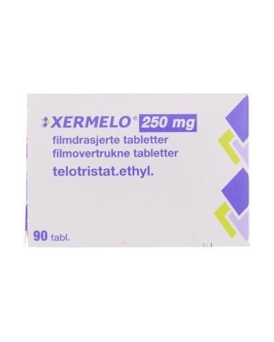 XERMELO 250 mg COMPRIMIDOS REVESTIDOS POR PELÍCULA