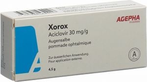 XOROX 30 MG/G POMADA OFTÁLMICA