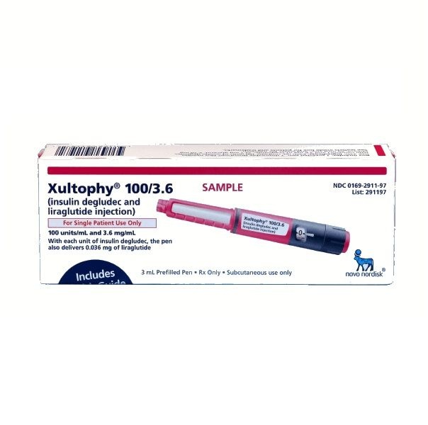 XULTOPHY 100 U/mL + 3,6 mg/mL SOLUÇÃO INJETÁVEL