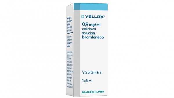 YELLOX 0,9 mg/ml COLÍRIO EM SOLUÇÃO