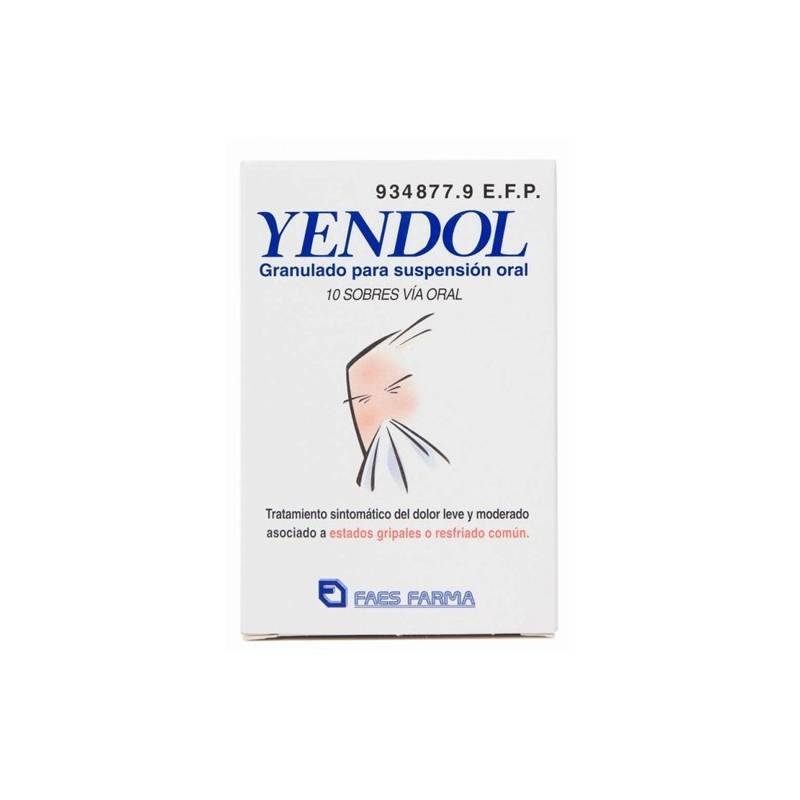 YENDOL GRANULADO PARA SUSPENSÃO ORAL