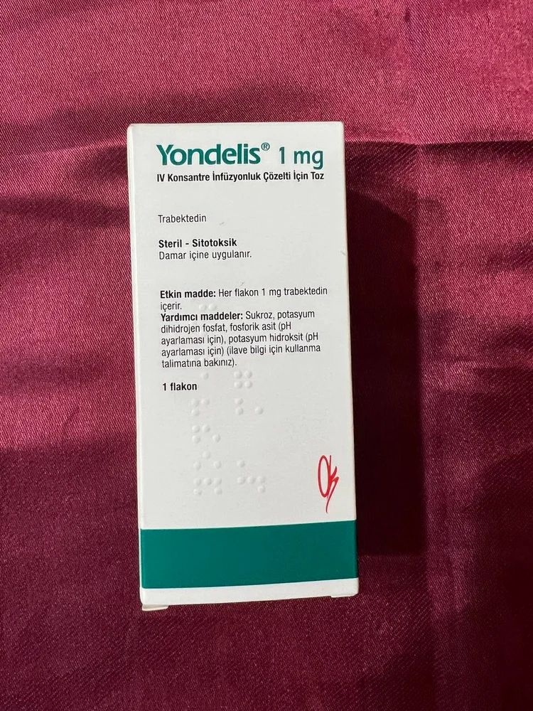 YONDELIS 1 mg PÓ PARA CONCENTRADO PARA SOLUÇÃO PARA PERFUSÃO
