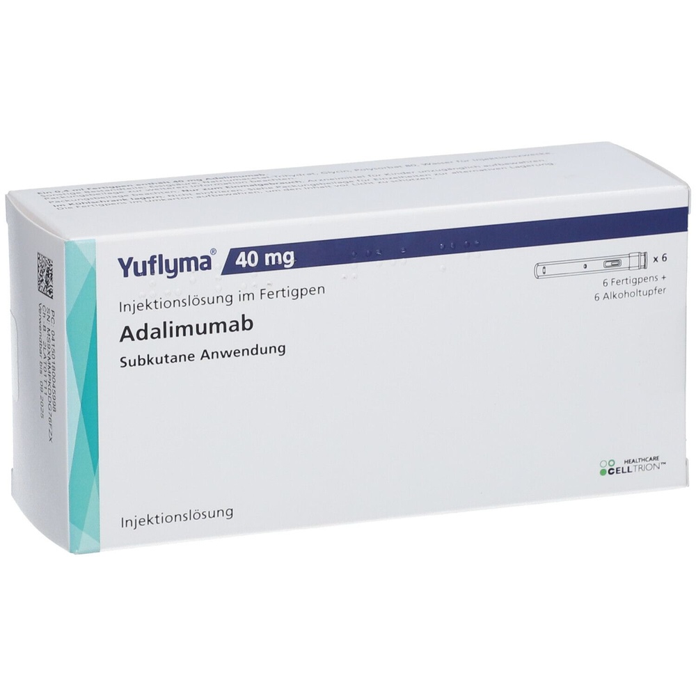 YUFLYMA 40 mg Solução Injetável em Caneta Pré-carregada