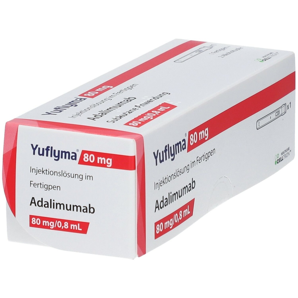 YUFLYMA 80 mg SOLUÇÃO INJETÁVEL EM SERINGA PREENCHIDA