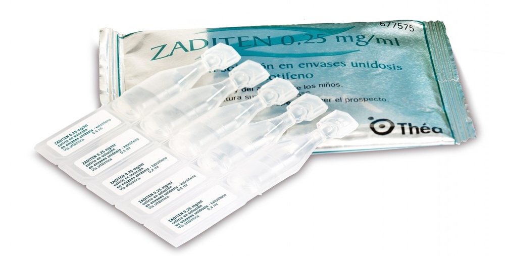 ZADITEN 0,25 mg/ml COLÍRIO EM SOLUÇÃO