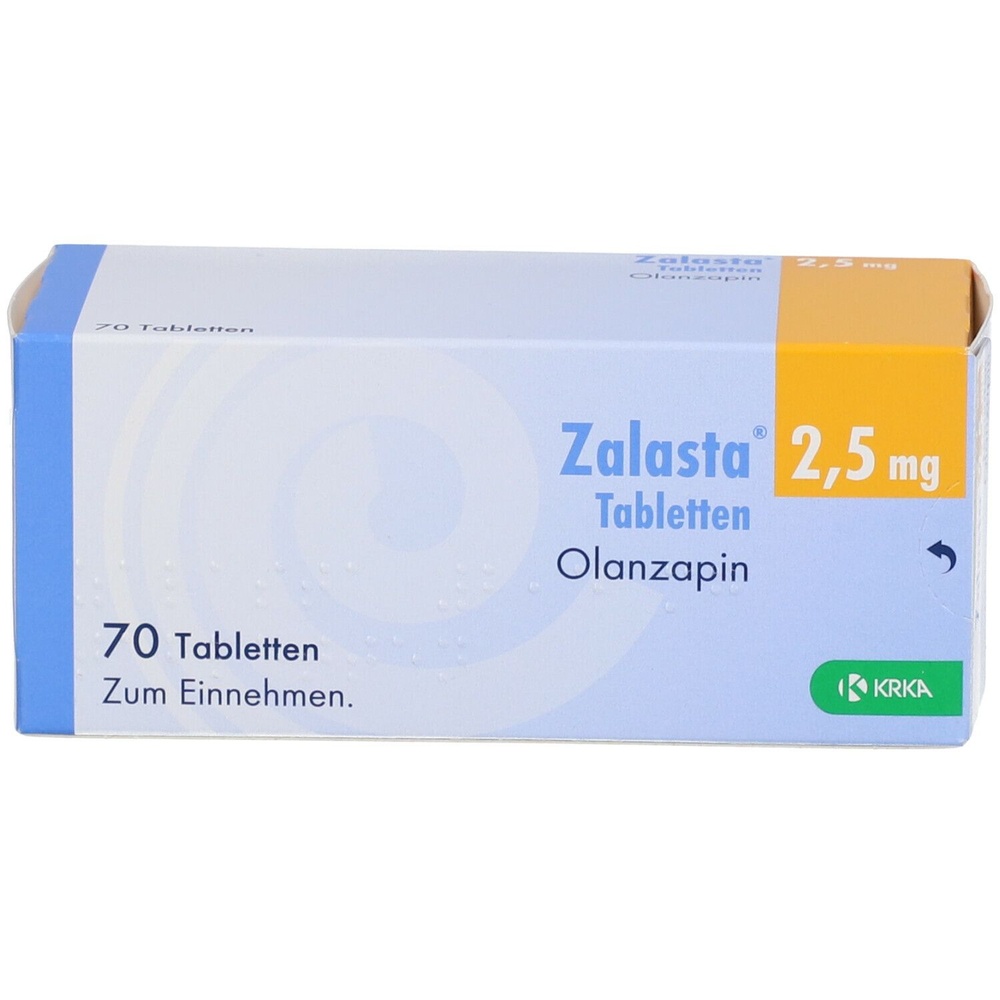 ZALASTA 2,5 mg COMPRIMIDOS