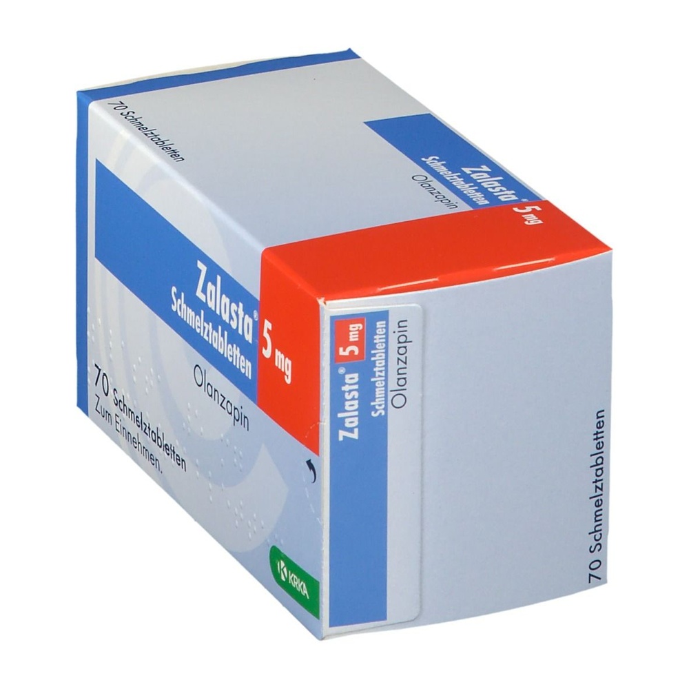 ZALASTA 5 mg COMPRIMIDOS ORODISPERSÍVEIS