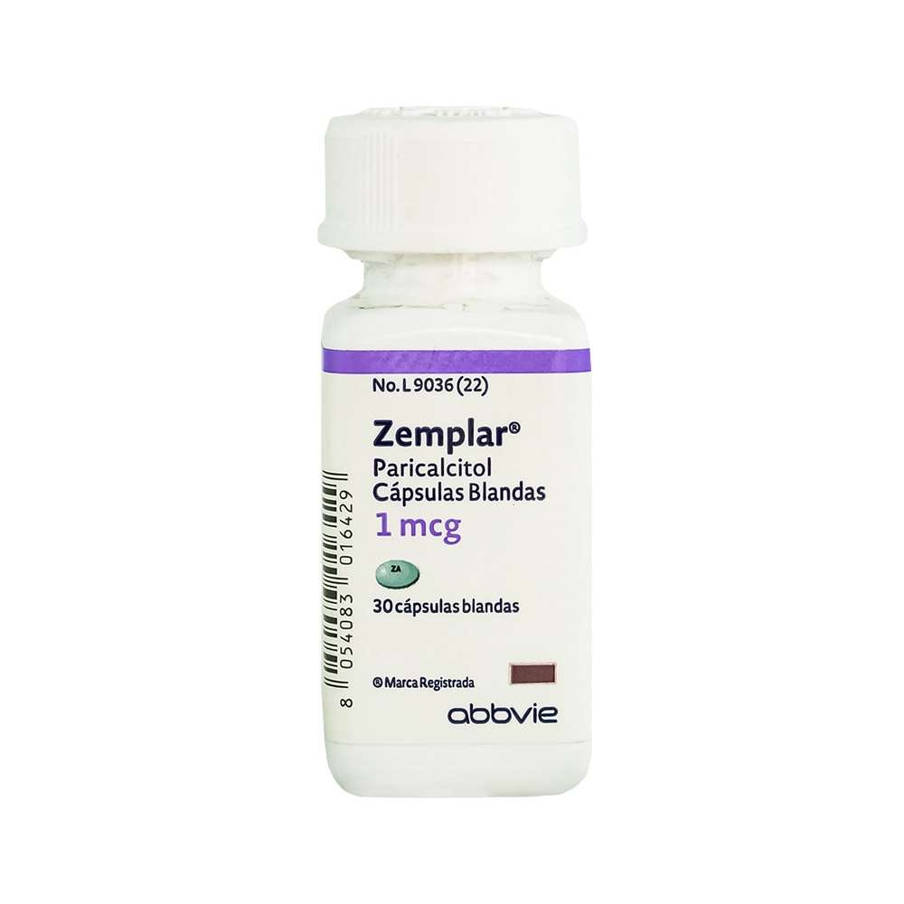 ZEMPLAR 1 microgramo CÁPSULAS MOLES