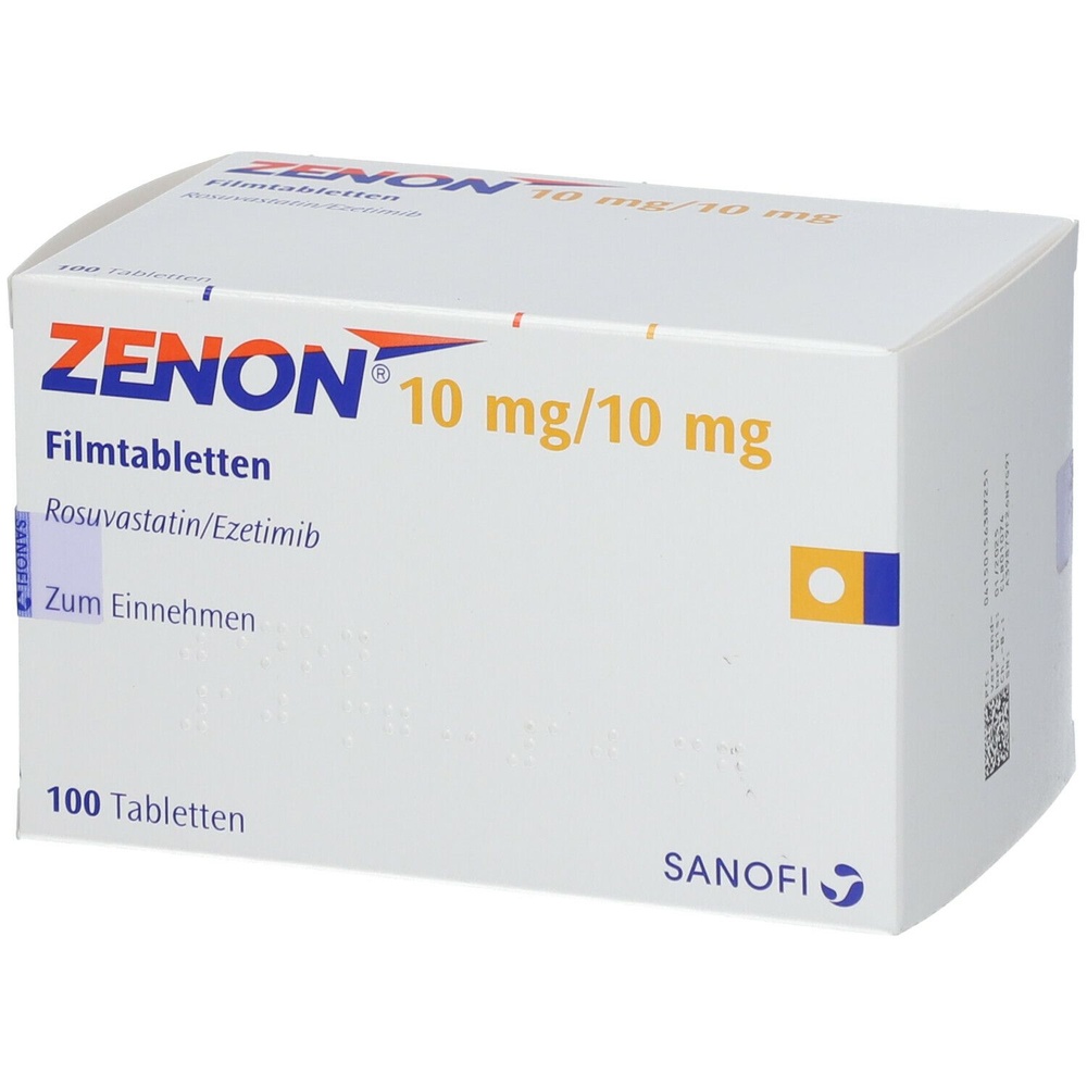 ZENON 10 MG/10 MG COMPRIMIDOS REVESTIDOS POR PELÍCULA