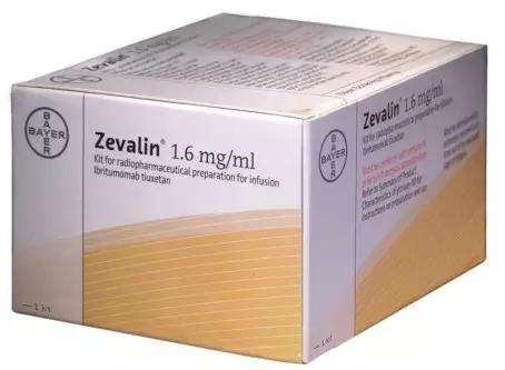 ZEVALIN 1,6 mg/ml, KIT REATIVO PARA A PREPARAÇÃO DE UM RADIOFÁRMACO PARA PERFUSÃO
