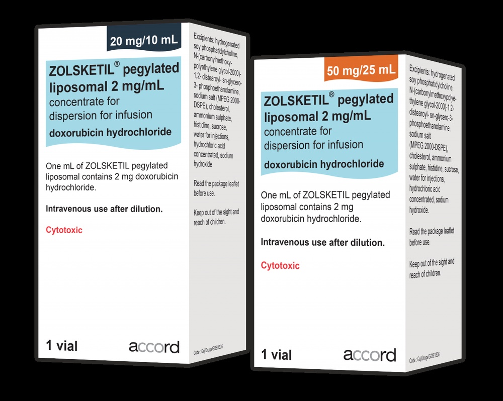 ZOLSKETIL PEGUILADO LIPOSSOMAL 2 mg/ml CONCENTRADO PARA DISPERSÃO PARA PERFUSÃO