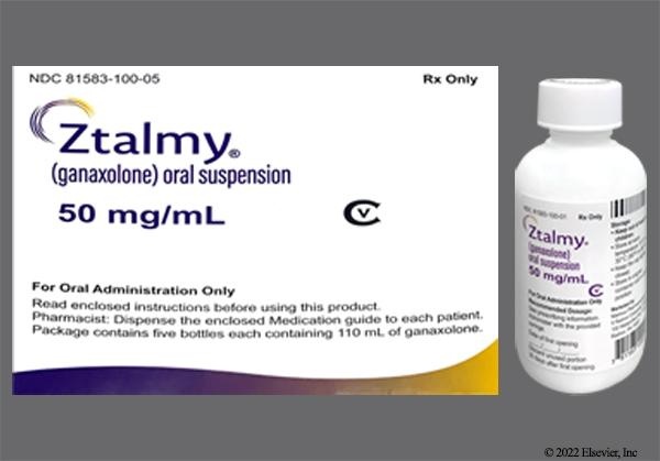 ZTALMY 50 mg/mL SUSPENSÃO ORAL