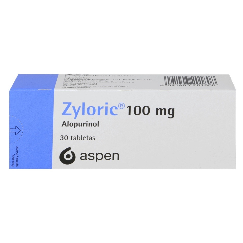 ZYLORIC 100 mg COMPRIMIDOS