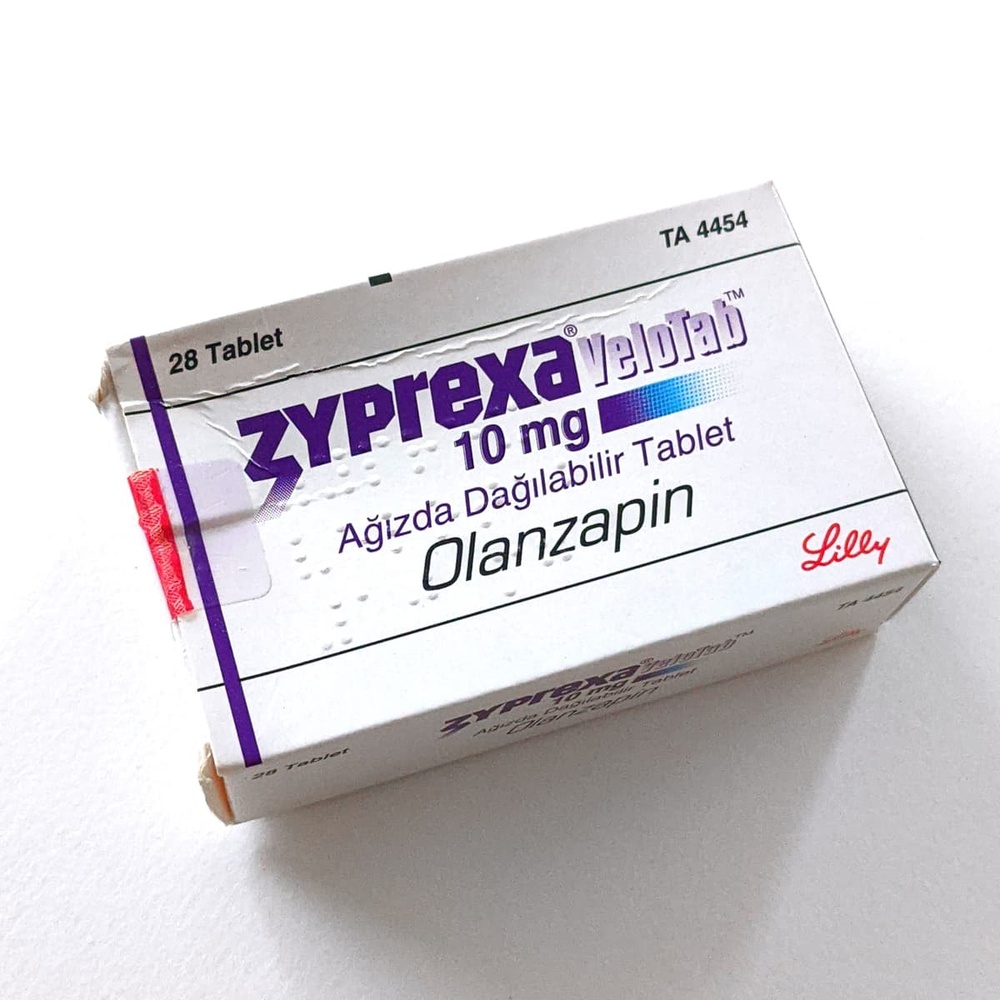ZYPREXA VELOTAB 10 mg COMPRIMIDOS ORODISPERSÍVEIS