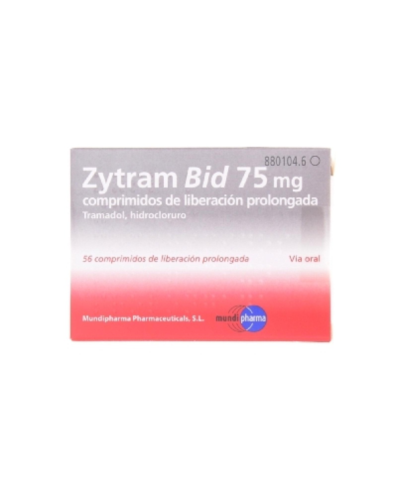 ZYTRAM BID 75 mg COMPRIMIDOS DE LIBERTAÇÃO PROLONGADA