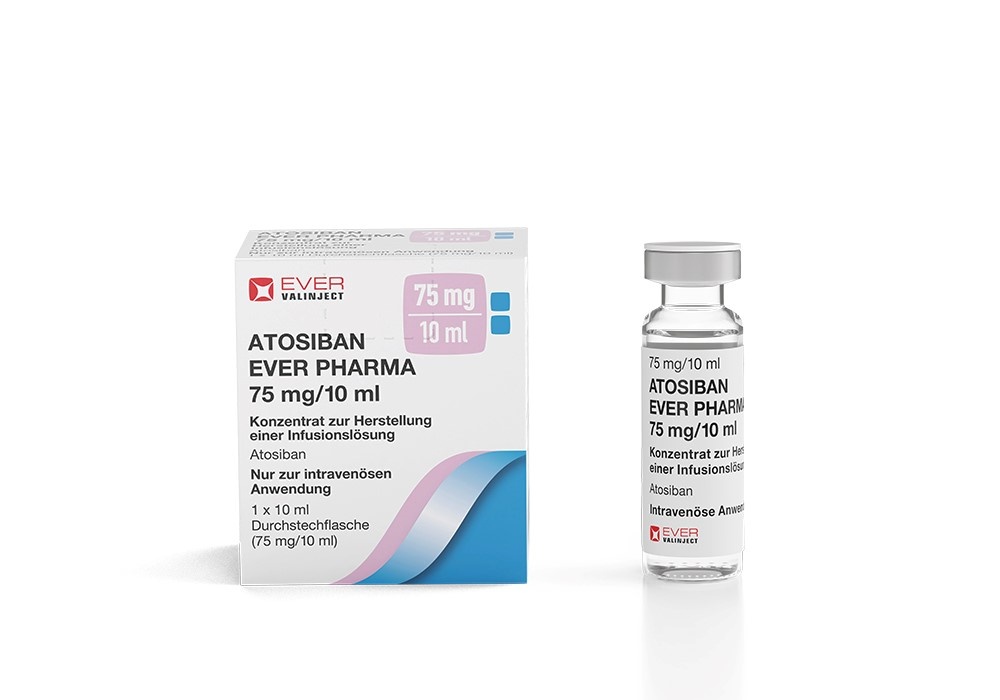 ATOSIBAN EVER PHARMA 75 mg/10 mL Concentrado para Solução para Perfusão