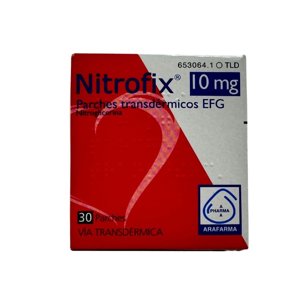 NITROFIX 10 mg AUTOCLIVANTES TRANSDÉRMICOS